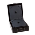 Black DVD/Blu-ray Box w/ Leather Top